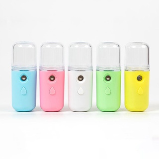 1Pcs Portable Mini Nano Face Steamer USB Face Sprayer Humidifier Hydrating Anti-aging Wrinkle Facial