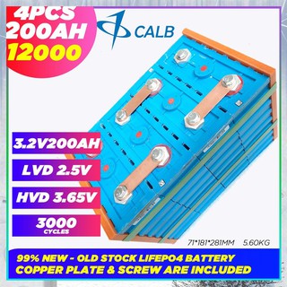 【Available】LIFEPO4 Battery 4 unit CALB 3.2V 200ah Prismatic LiFePO4 Lithium Ion Phosphate Cell Batte