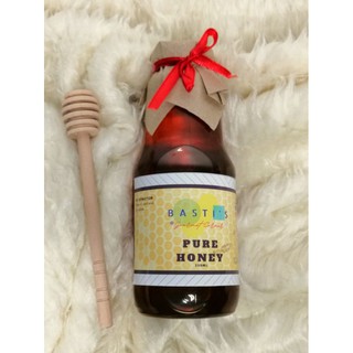 Basti's Pure Honey with Honey Dipper