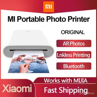 Xiaomi Miajia Mi Photo Printer Machine for Smartphone Iphone WIFI Bluetooth Photo Pictures Ribbon Pr
