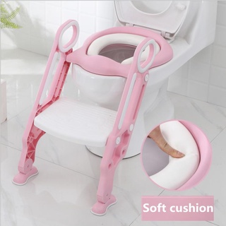 hand towels♞【Ready Stock】Toddler Ladder Toilet Chair Kids Potty Trainer Seat With Step Stool For Chi