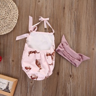 littlekids Newborn Toddler Baby Girls Clothes Rabbit Romper (8)