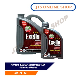 Pertua Exello Synthetic Oil 15w-40 Diesel