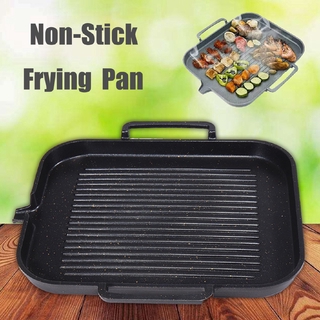 Da Non Stick Coating Aluminum Frying Grill Pan BBQ Plate Cookware Induction Cooking (3)