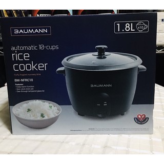Buy 1 Take 1 Bauman Automatic Rice Cooker 1.8L(10 Cups)