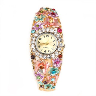 Fashion Bracelet Watch Women Classic Alloy Wrist Quartz Gift