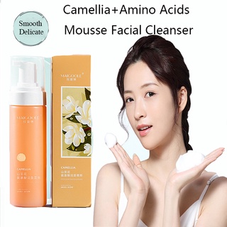 Camellia Amino Acid Facial Cleanser Moisturizing Deep Cleansing Balancing Water-oil Foam Dense Clean