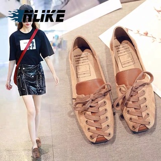 slip on shoes✽Women Fashion Solid Flats Casual Shoes Loafers