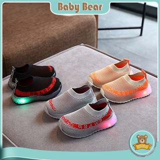 Kids LED Light Sneakers Breathable Non-slip Casual Shoes for Boys and Girls