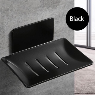 Practical Soap Dishes Soap Holder Rustproof Stainless Steel Self-adhesive Wall Mounted Soap Tray Mobile Phones Stand Willkey