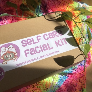 self care facial kit / spa night kit / skincare night bundle / skincare in a box