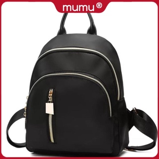 Mumu Mini Korean Bag School Cute Bags Plain Back Pack #6050