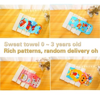 New products❣○S-L size pure cotton gauze suction towel children's sweat towel baby back towel Urstor