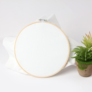 Wooden Round Embroidery Hoop Bamboo Circle Cross Stitch Tool (1)