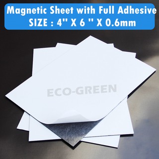 4R size 0.6mm Magnetic Sheet with Full Adhesive photobooth [CHEAPEST] (2)