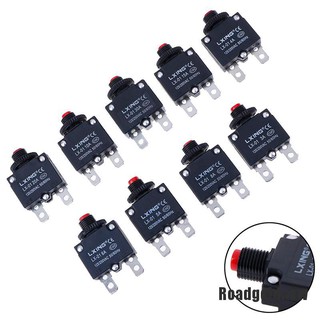 [Roadgoldnew]Circuit Breaker Overload Protector Switch Fuse 3A 4A 5A 6A 8A 10A 15A 20A 30A