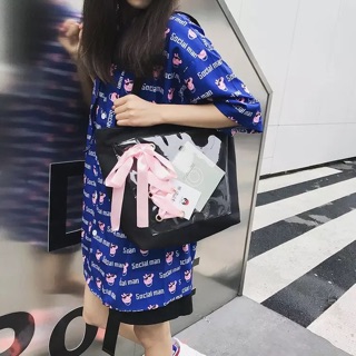 Japanese Kawaii fashion Ribbon Lace Ita bag tote bag (2)