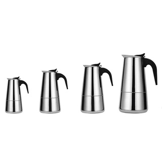 100ml/200ml/300ml/450ml Portable Espresso Coffee Maker Pot Stainless Steel Coffee Brewer Kettle Pot For Pro Barista (2)