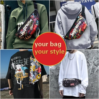 Hot Sell Men''s Bag Unisex Waist Belt Bag for Women Men Travel Bag Purse Outdoor Chest Pouch Bullet Pack Street Style Letter Printed Fashionable Shoulders Bags