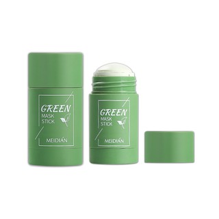 Salorie Ready Stock Green Tea Face Mask Stick Deep Cleansing Oil Control Moisturizing Hydrating Facial Masks Deep Skin Care