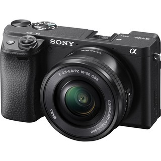 Sony Alpha a6400 Mirrorless Digital Camera with 16-50mm Lens - [Black] DJT3
