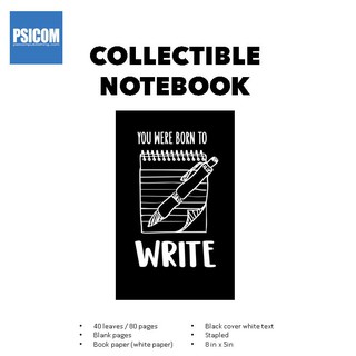 Psicom Notebook - You Were Born to Write