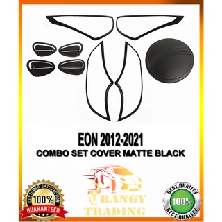 Eon 2012 to 2021 Version 2 Garnish Combo Set cover Matte Black 2013 2014 2015 2016 2017 2018 (1)