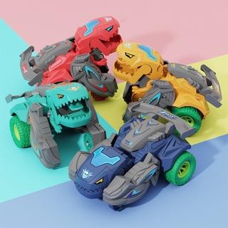 Transforming Dinosaur Car Deformation Car Toys Inertial Sliding Dino Car Boys Amazing Gifts Kid Toy (1)