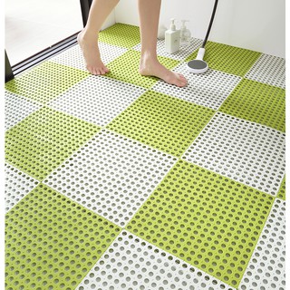 Non-slip Floor Mat 30x30cm Plastic Bath Mat Can Be Mixed and Matched For Bathroom Kitchen Balcony (4)