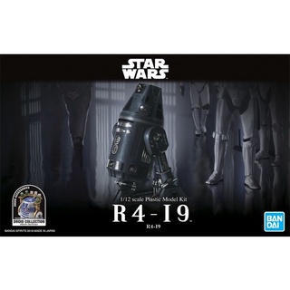 【Ready Stock】Genuine Bandai 1/12 R4-I9 Blackening VersionD2-R2 Star Wars Robot Model