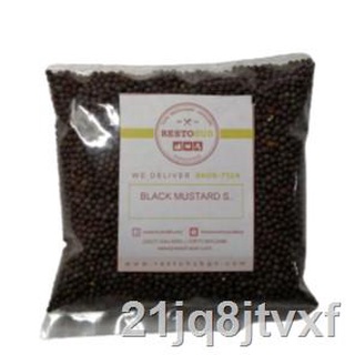 Spot goods ⊙♧◑Restohub Black Mustard Seeds 100g / Keto / Low Carb Diet Friendly / PRE-ORDER