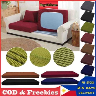 【PH STOCK&COD】Square Universal Sofa seat covers Elastic Stretch furniture Covers Sofa Cushion pillow