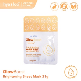 Hyaloo Glow Boost Brightening Sheet Mask 21g