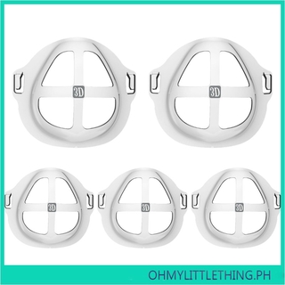 1/5/10Pcs 3D Mask Holder Face Inner Mask Bracket for Nose Mouth Guard Support Frame Protector Ohmylittlething.ph