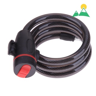 ☽❐❖BUY❖ Universal Anti-Theft Steel Coil Cable Motorcycle Lock Bicycle Lock with Key WKP2 (5)
