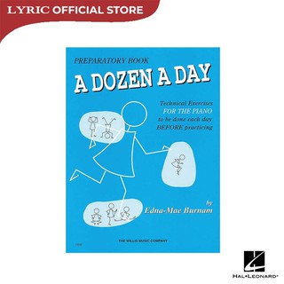 Hal Leonard A Dozen A Day Preparatory Book Technical Exercises For Piano (Blue cover)