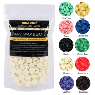 100g Wax beans No Strip Depilatory Hot Film Hard Wax Pellet Waxing Bikini Face Hair Removal Bean For (1)