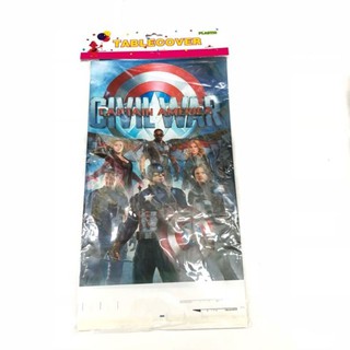 captain america table tablecloth for long table 6people for decoration