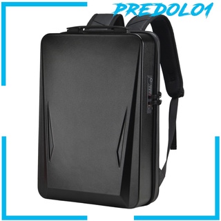 [PREDOLO1] 17.3-Inch Hard Shell Laptop Backpack Waterproof Gaming Laptop Bag Men