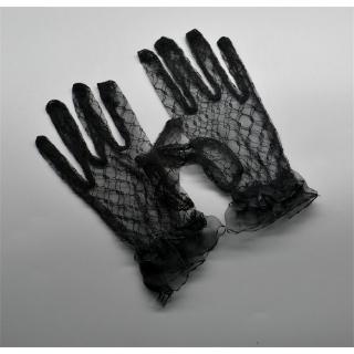 Wedding Gloves Short Lace Wedding To Send Bridal Gloves Black White Lace Gloves