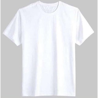 election tshirt 120 gsm plain cotton white