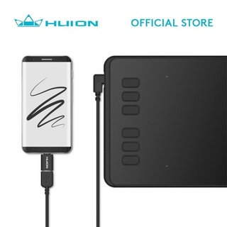 【Ready Stock】✾Huion Inspiroy H640P Battery-Free Drawing Pen Tablet For Beginners