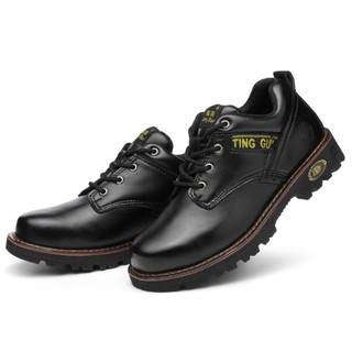 Men Fashion Safety Shoes Boots Comfortable Leather Nonslip Anti-Puncture Heavy Duty-115