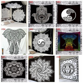 [High Quality] 1pc Tapestry Bohemia Mandala Tapestry Wall Hanging Yoga Mat for Home (9)