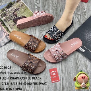 (ADD 1 SIZE) NEW Summer Trendy LV Guci Slippers Sandals for Women High Quality