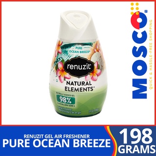 RENUZIT Pure Ocean Breeze Natural Elements Gel Air Freshener 198g