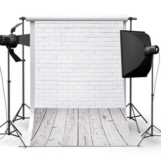 H.T.E 3x5FT Brick Wall Floor Photography Backdrop Photo Background Studio Props NEW