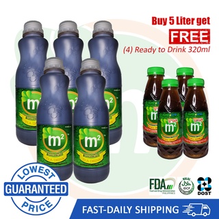 [Expiry: September 2023] M2 Malunggay Tea Drink BUNDLE PROMO 5L + FREE 4 Ready to Drink