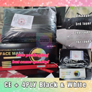 4-PLY or 3 PLY FACEMASK 50pcs/box
