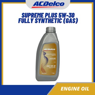 ACDelco Supreme Plus 5W-30 Fully Synthetic Engine Oil (Gas) API SN